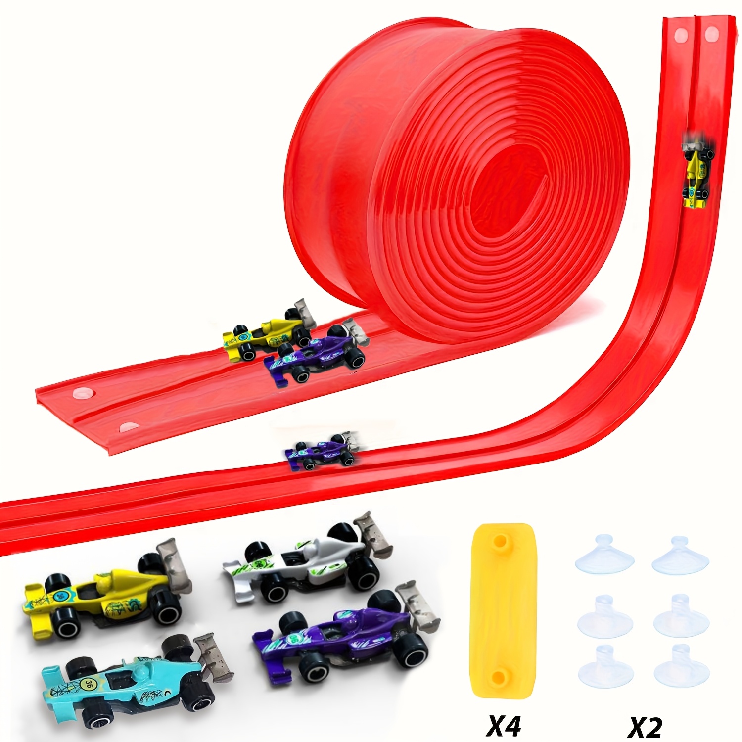 Kids Education Product - Pista de Corrida Flexível e Dobrável