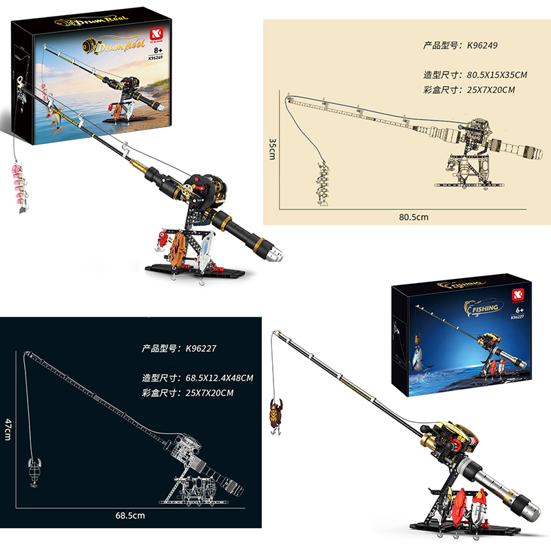 Kids Education Reels - KYBLOCKS Blocos de Montar Modelo de